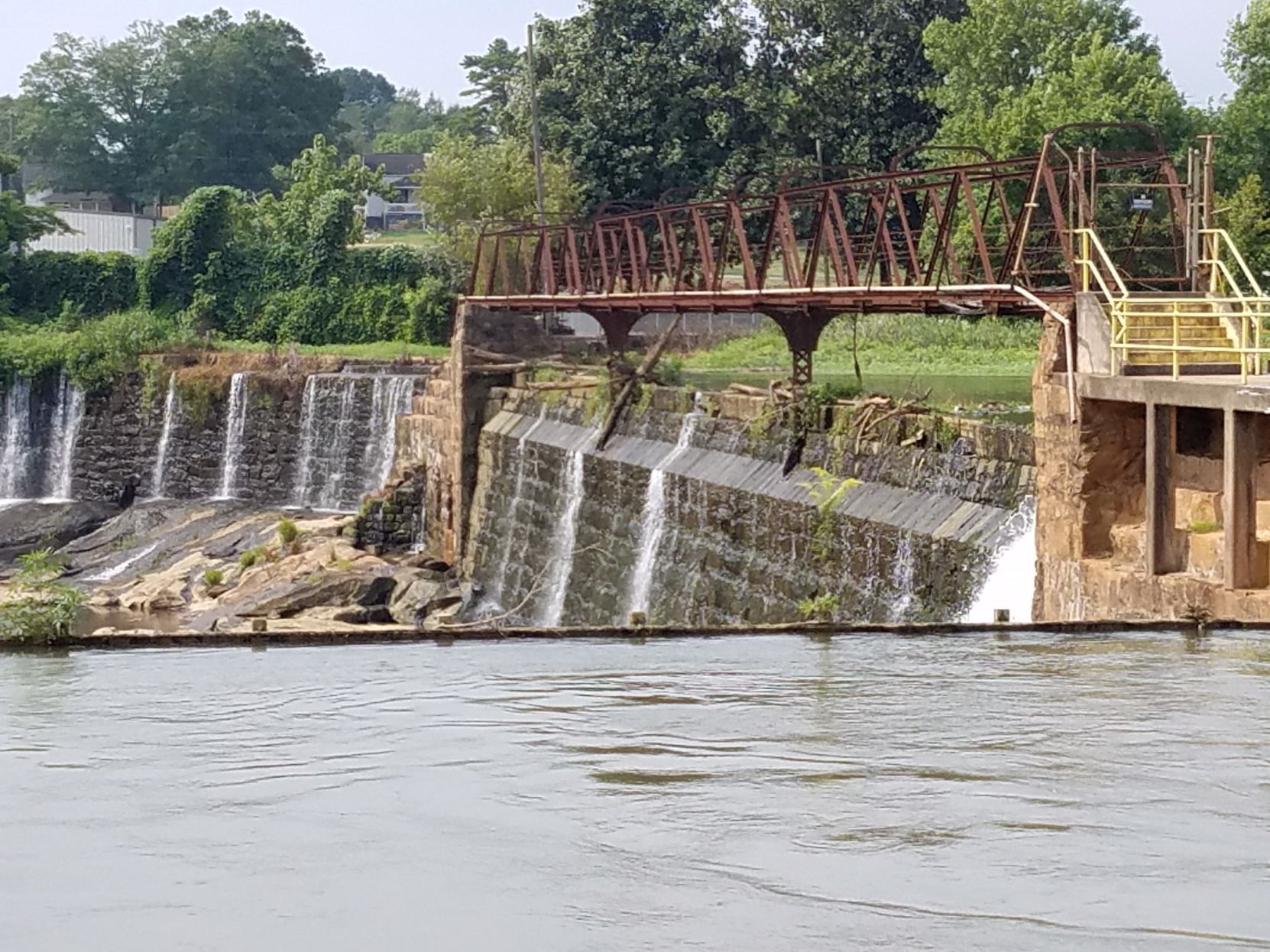 Piedmont Manufacturing Co footbridge